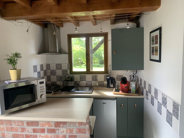 Private kitchen - Gîtes Levidence (Dompierre-sur-Authie)