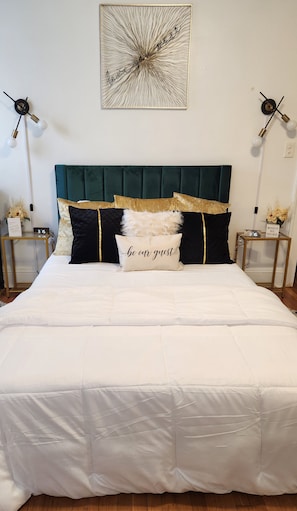 1 chambre, fer et planche à repasser, Wi-Fi, draps fournis