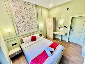 Executive-Zimmer | Bettwäsche aus ägyptischer Baumwolle, hochwertige Bettwaren