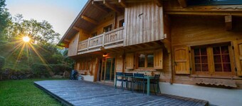 Chalet Glaciers Cheminée Vue Confort Calme