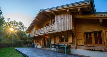 Chalet Glaciers Cheminée Vue Confort Calme