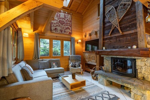 Chalet Glaciers Cheminée Vue Confort Calme