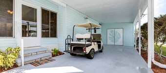 55+ Resort Home w/ Golf Cart, Patio & Full Amenities – Pickleball, Pools in Cypress Lakes | Monthly