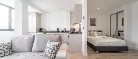 Apartemen, akses difabel | Eksterior