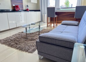 Premier-Suite, 1 Schlafzimmer | Eigene Küche