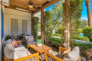 Outdoor dining - Desert Daydream A | 1BR Legacy Villa (La Quinta)