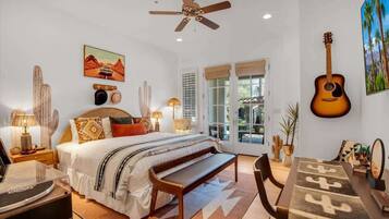 1 bedroom, desk, iron/ironing board, WiFi