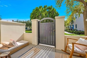 Enceinte de l’hébergement