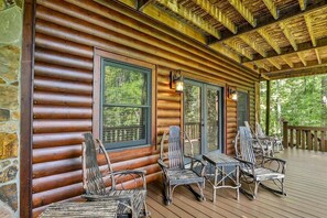 Terrace/patio - Sunrise Overlook | Blue Ridge, GA (Blue Ridge)