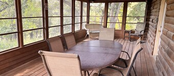 Log House at Whiterock Conservancy