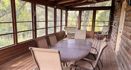 Log House at Whiterock Conservancy