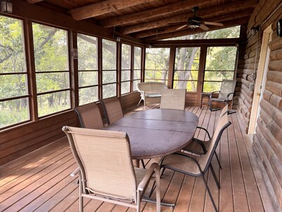 Log House at Whiterock Conservancy