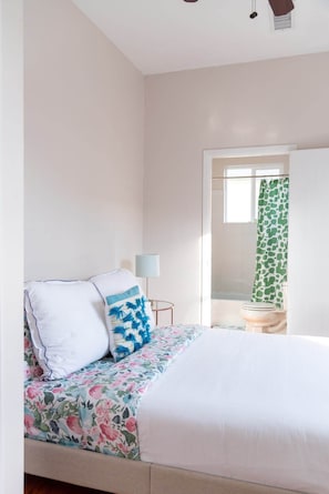 2 bedrooms, iron/ironing board, travel crib, WiFi