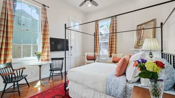 Iron/ironing board, travel crib, WiFi, bed sheets