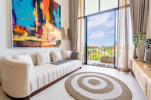 Apartamento superior | Área de estar