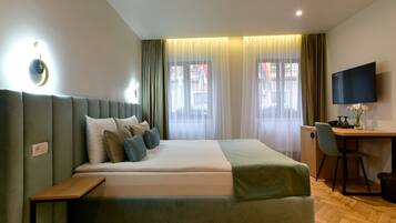 Junior suite | Een bureau, gratis wifi, beddengoed