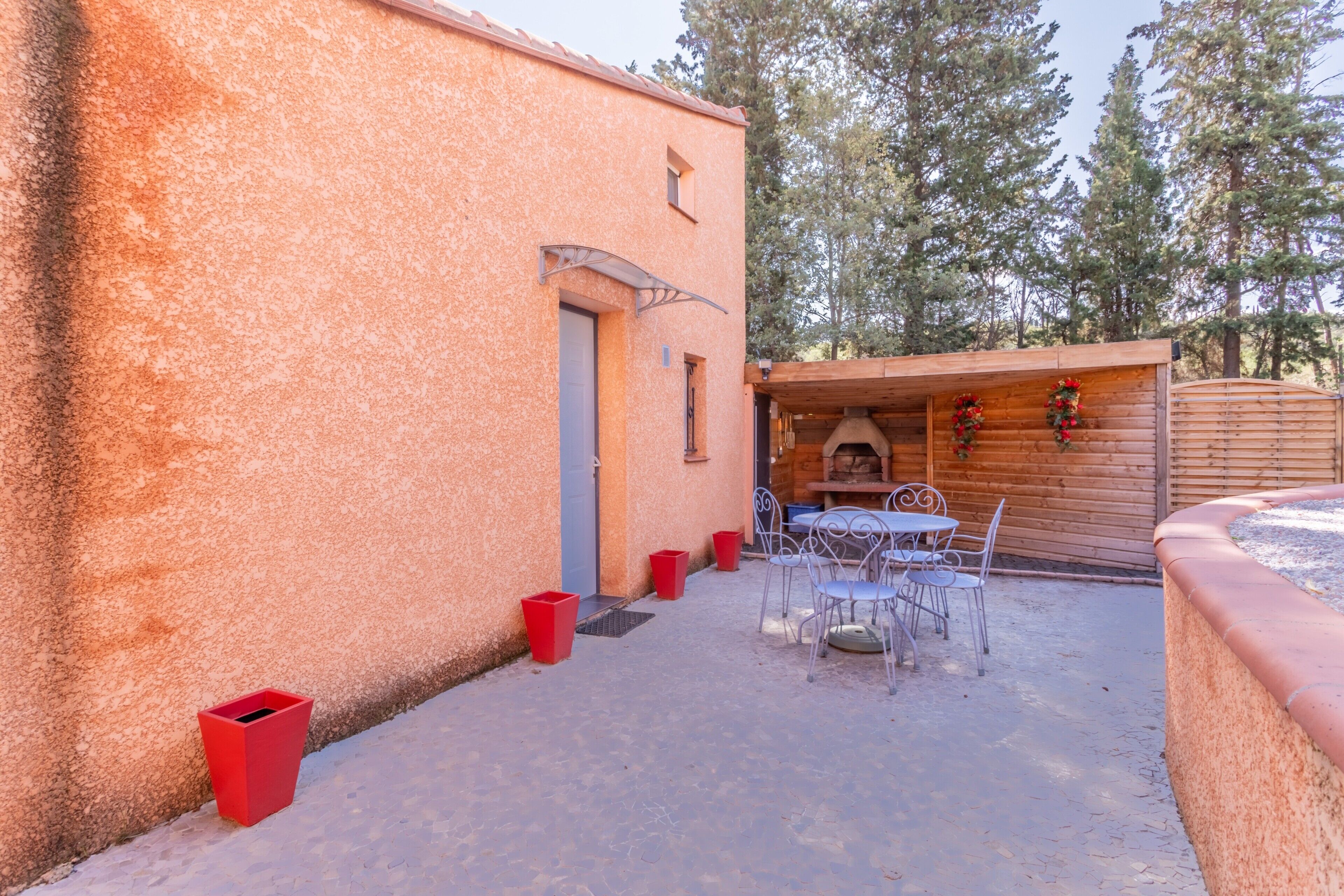 Udendørs spisemuligheder