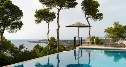 Villa „Molí“ mit Meerblick, WLAN und Klimaanlage