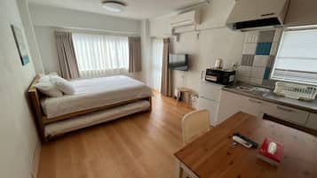 1 間睡房、書桌、熨斗/熨衫板、免費 Wi-Fi