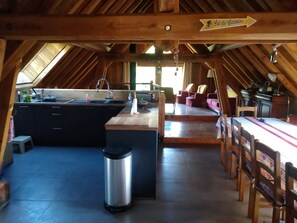 Interior - Spacious chalet for 12 with terrace in Valloire (Valloire)