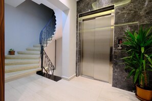 Façana frontal de l'allotjament