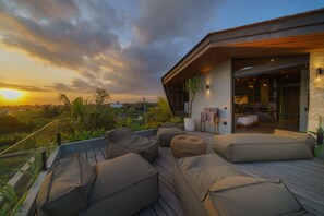 Terrace/patio - Ohlala : Luxury Tropical Escape in Pererenan (Canggu)