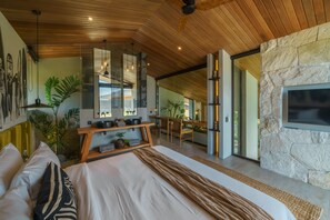 4 bedrooms, in-room safe, desk, free WiFi - Ohlala : Luxury Tropical Escape in Pererenan (Canggu)