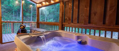 Tina de hidromasaje interior