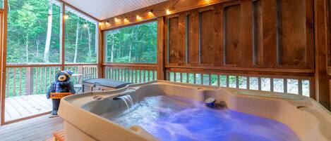 Bain à remous intérieur