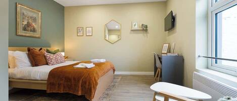 1 bedroom, Internet, bed sheets