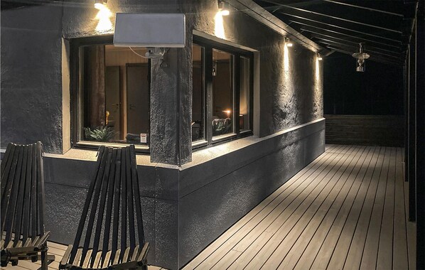 Terrace/patio - Awesome home in Tysse with kitchen (Tysse)