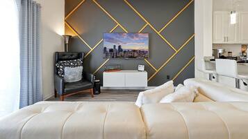 Vila | 3 quartos, ferros/tábuas de passar roupa, Wi-Fi de cortesia