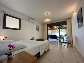 5 habitaciones, escritorio, tabla de planchar con plancha y wifi gratis 