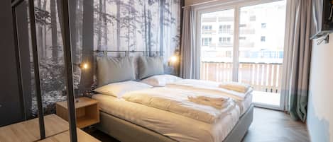 Penthouse Deluxe, 3 habitaciones | 3 habitaciones, insonorización, wifi gratis y ropa de cama
