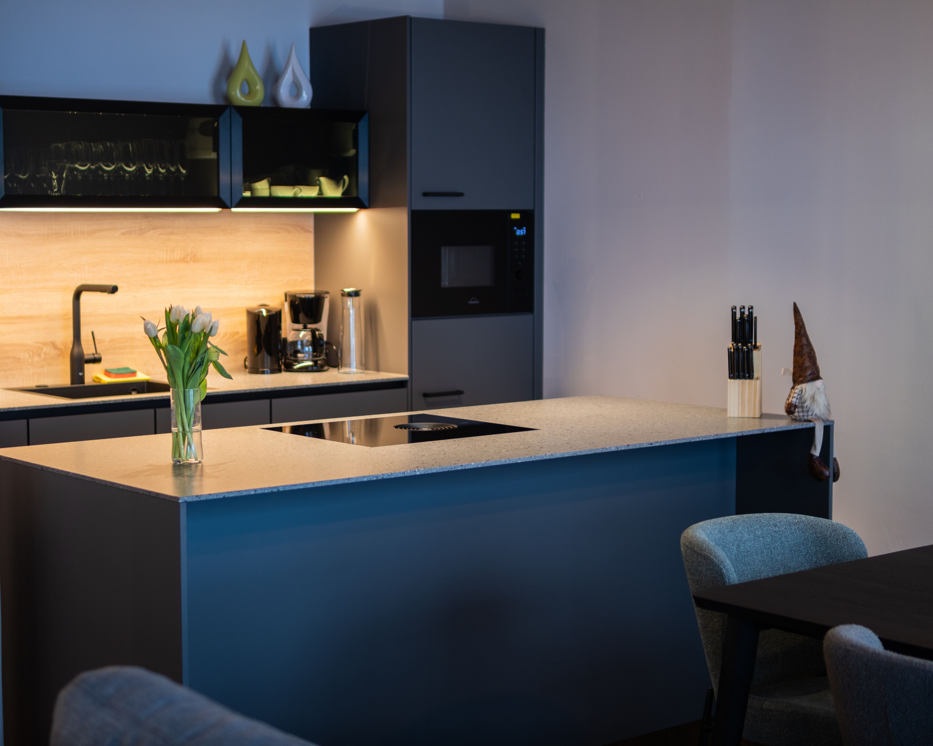 Loftsleilighet – deluxe, 3 soverom | Eget kjøkken | Kjøleskap, mikrobølgeovn, ovn og kokeplater