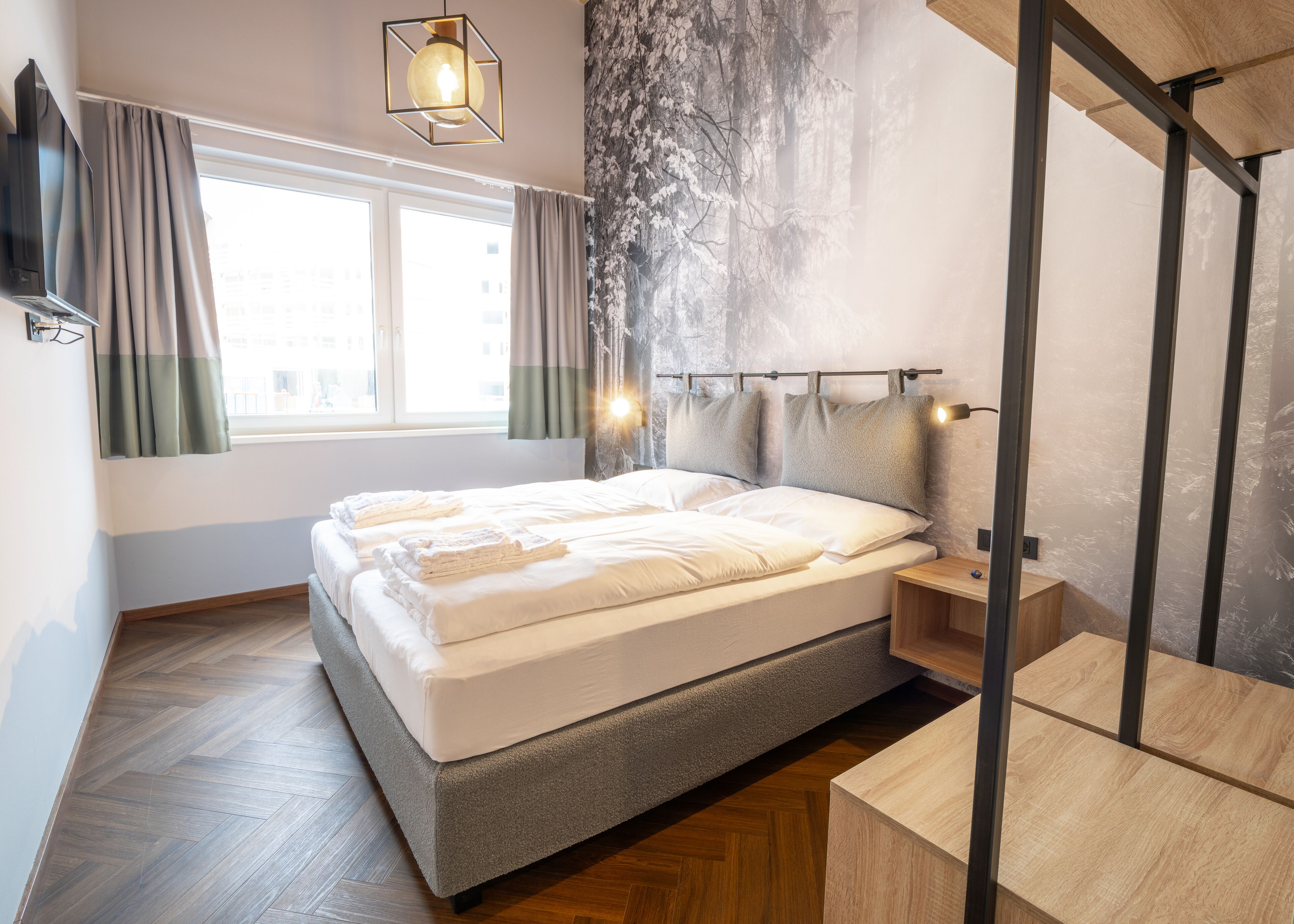 Deluxe-penthouselejlighed - 3 soveværelser | Lydisolering, gratis Wi-Fi, sengetøj
