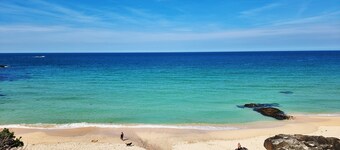 Sea Spray St Ives Stunning sea views 2 Bedroom duplex with parking Dog friendly 