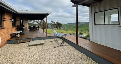 Cozy comfort, spectacular view, central South Gippsland location!! Sleeps 12!