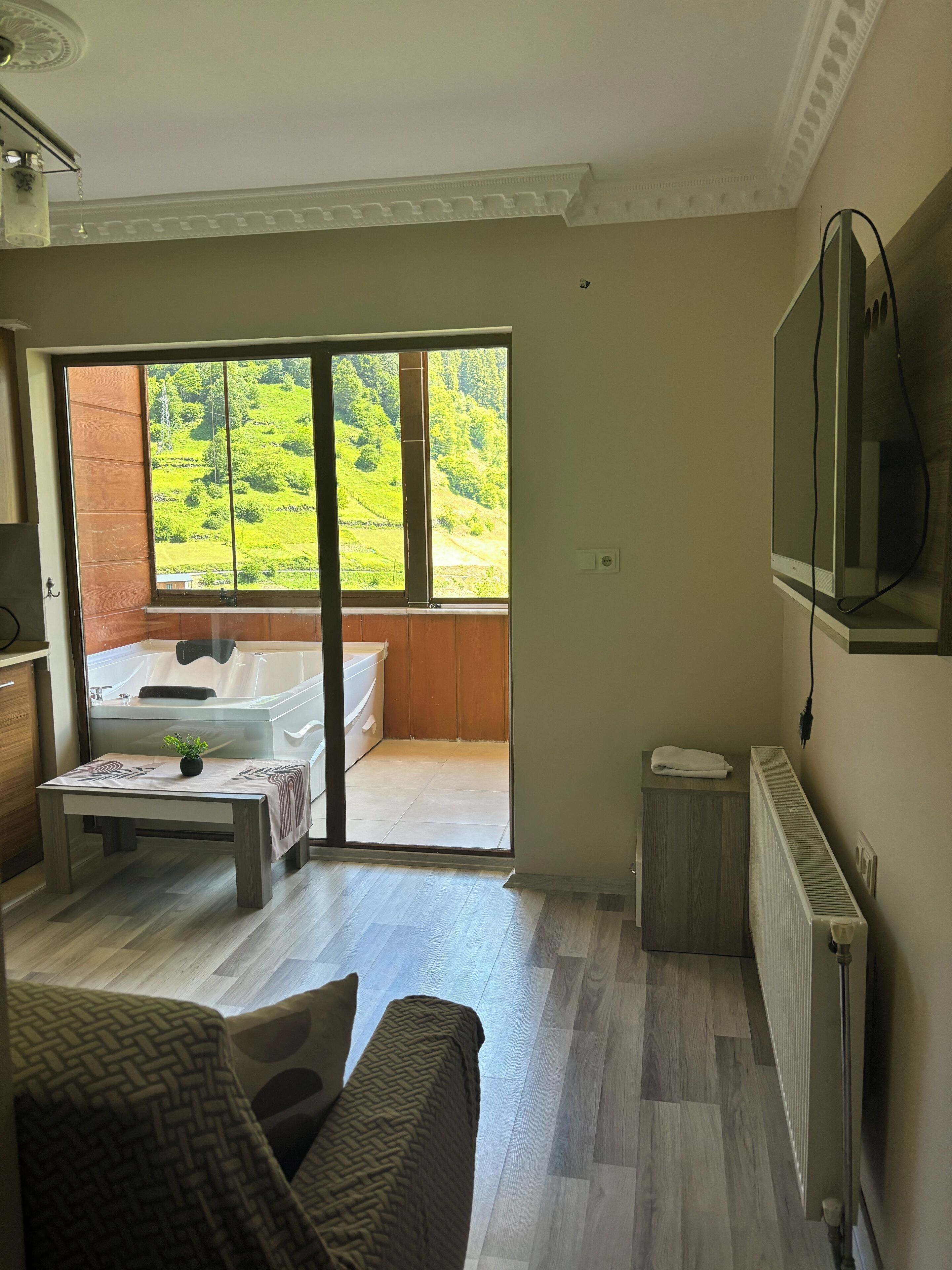 Apartemen Keluarga, pemandangan danau | Area keluarga