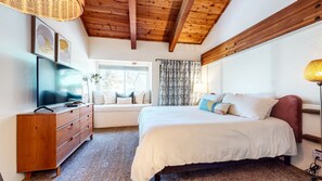 2 slaapkamers, een strijkplank/strijkijzer, gratis wifi, beddengoed