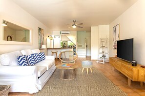 Living area - Nice condo in Orient bay (St. Martin)