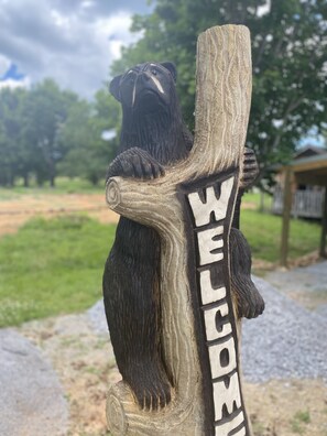 Exterior detail - Stay on the peaceful side of the smoky mountains! (Sevierville)