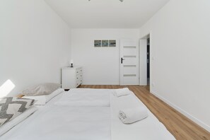 2 dormitorios y ropa de cama