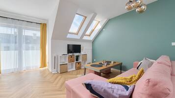 Apartment, 2 Schlafzimmer, 2 Bäder | 2 Schlafzimmer, Bettwäsche