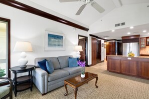 Apartment, 2 Schlafzimmer | Wohnbereich