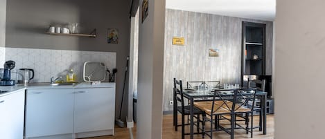 Departamento urbano | Cocina privada | Isla de cocina 