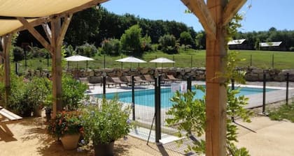 NEW Cosy CabinTrappeur 5min from Monpazier * Pool