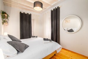 Design-Apartment | 2 Schlafzimmer, Bügeleisen/Bügelbrett, kostenloses WLAN, Bettwäsche