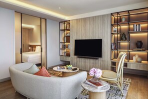 Suite Deluxe, 2 habitaciones | Ropa de cama de alta calidad, edredón y camas con pillow-top 