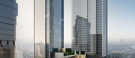 Façade de l’hébergement